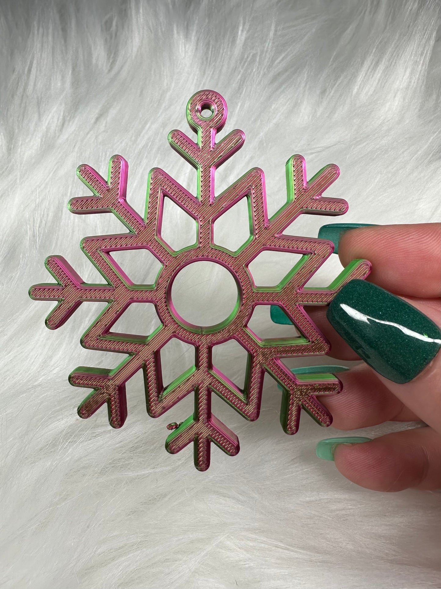 Snowflake Fidget Spinner