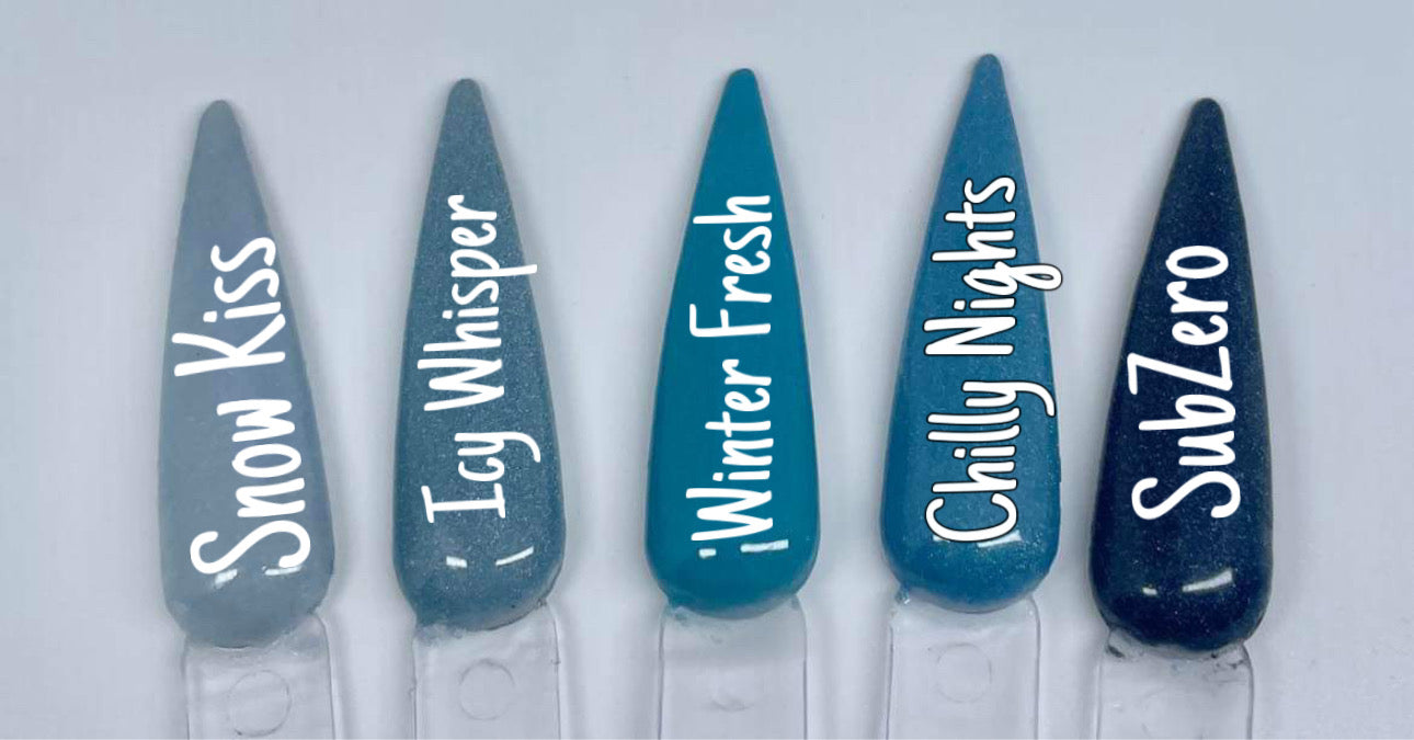 Blue Tonal Set - #485 thru #489
