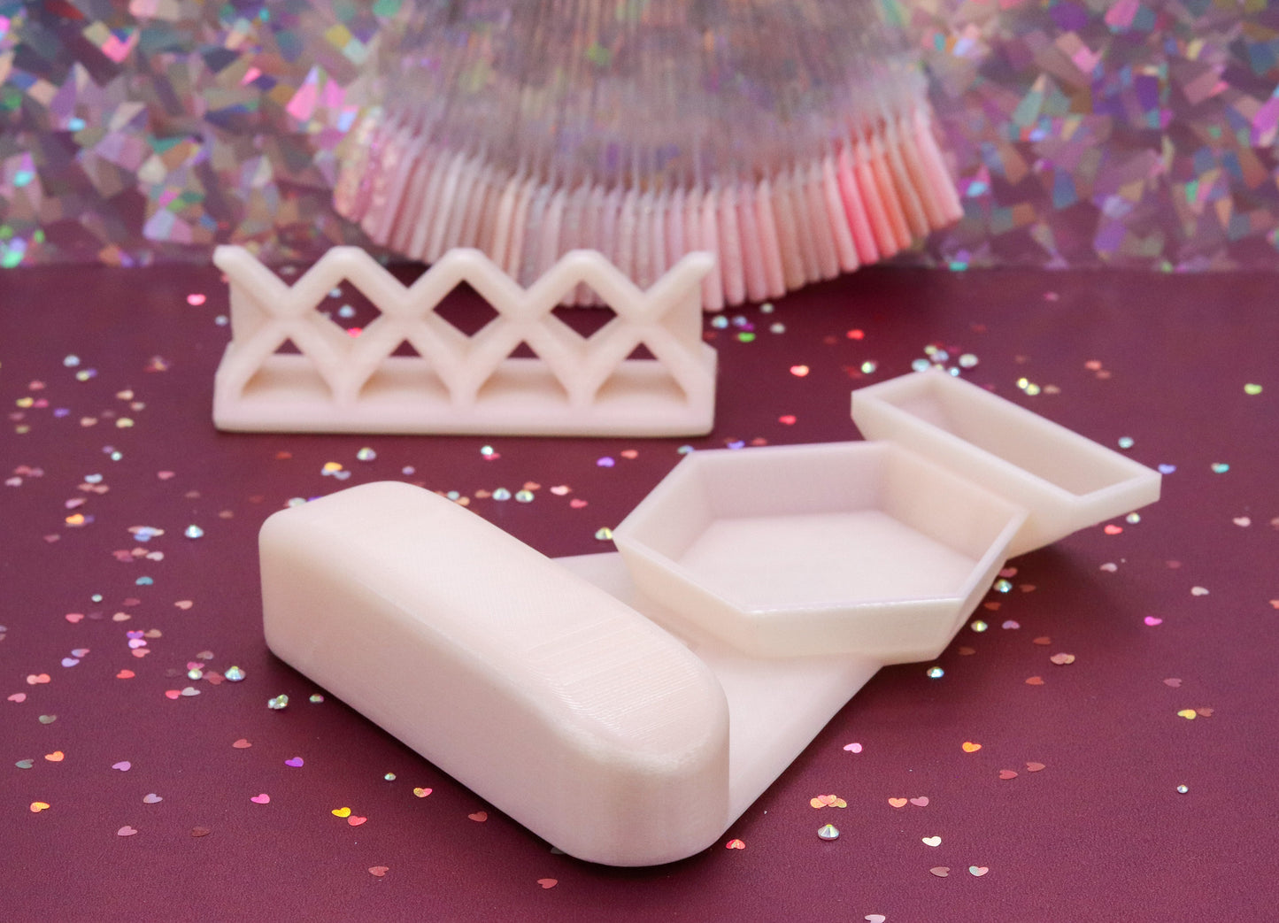 Builder Gel Set with Brush Rest