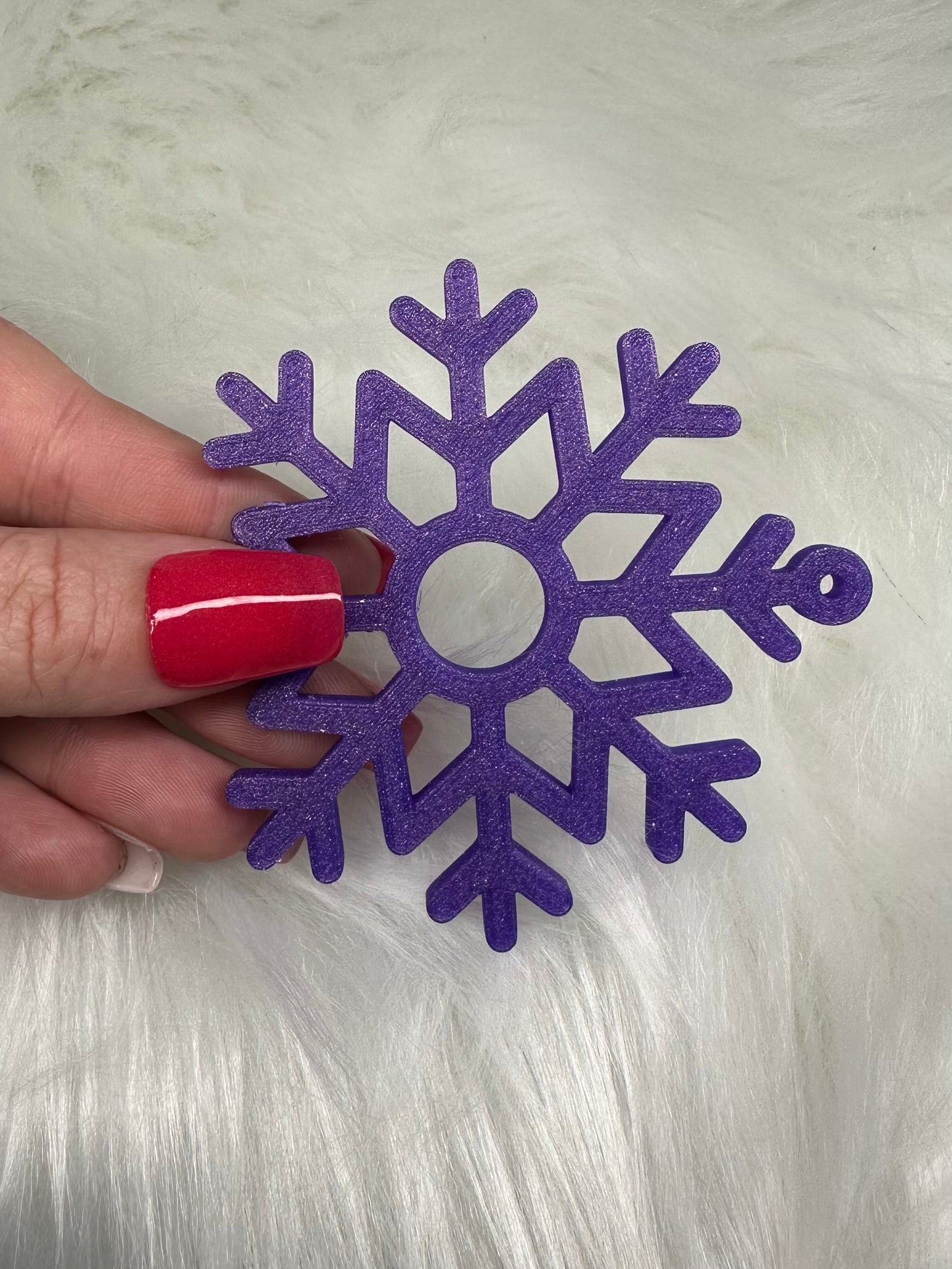 Snowflake Fidget Spinner