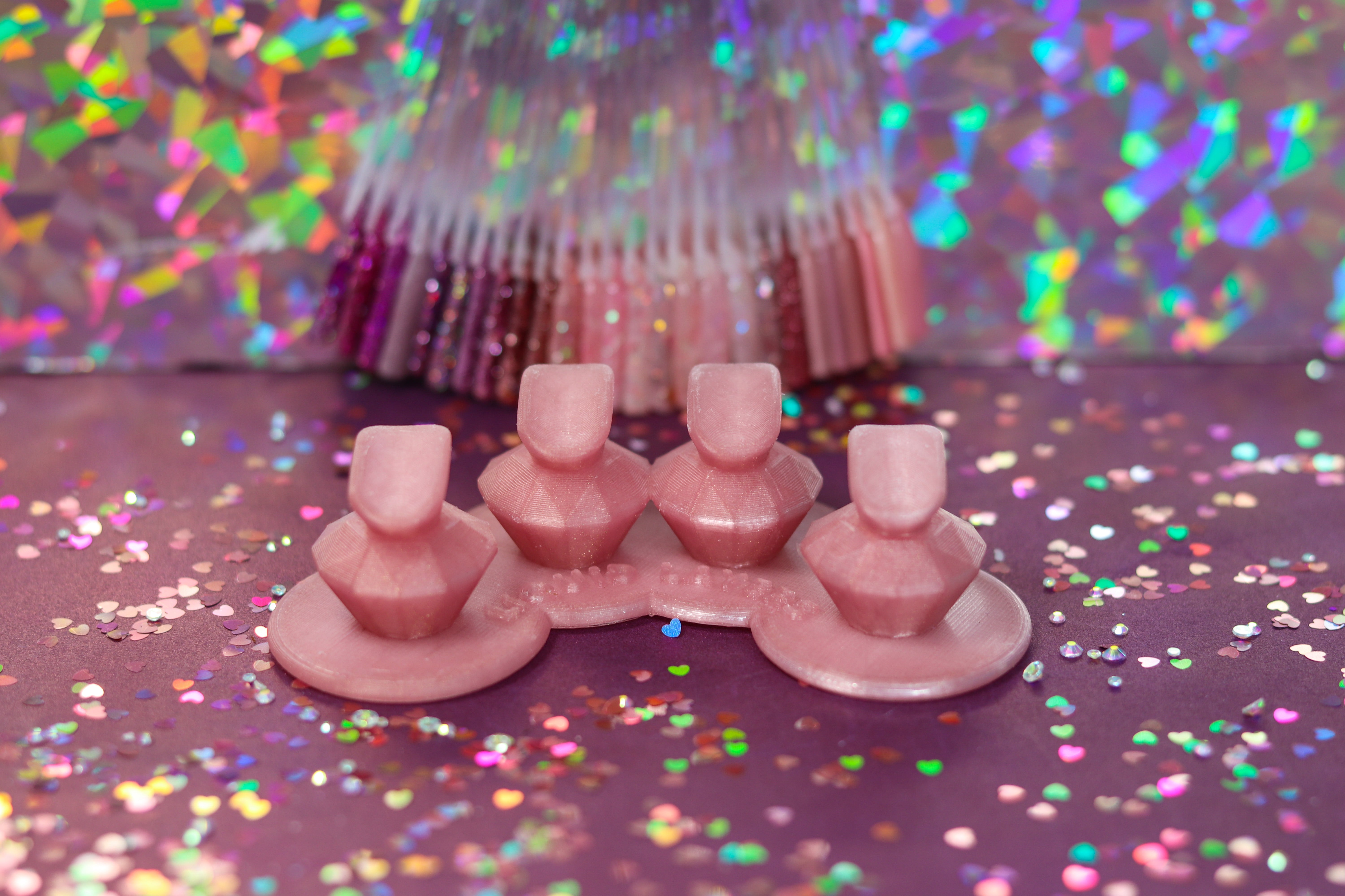 Multi Finger Rest - Tilted up or Down – Liquid Layers and Daisy Dips ...