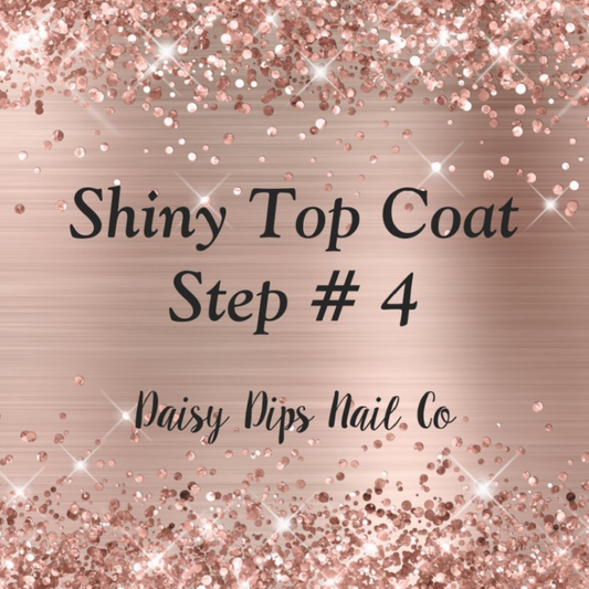 Daisy Dip Shiny Top Coat - 15 mL